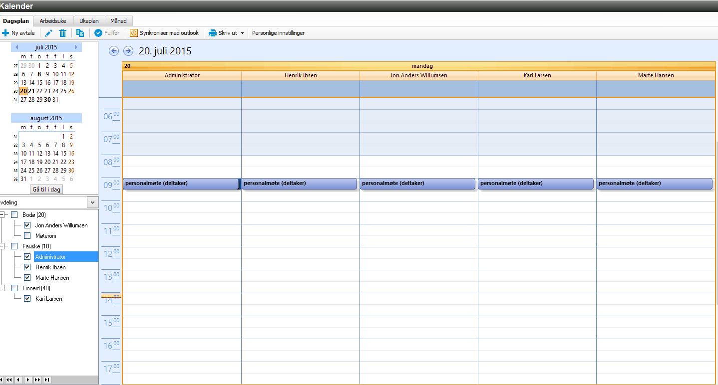 kalender -ny