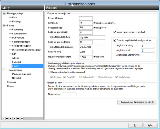 eksport Vismabusiness